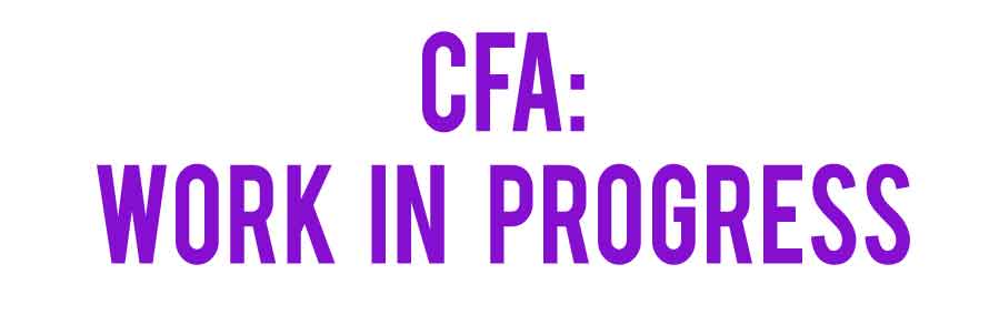 CFA----work-in-progress-title