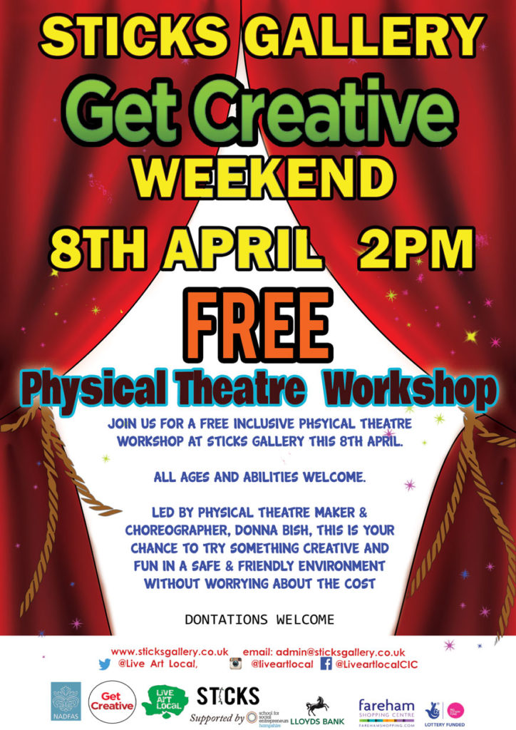 Get Creative Inclusive physical theatre workshops